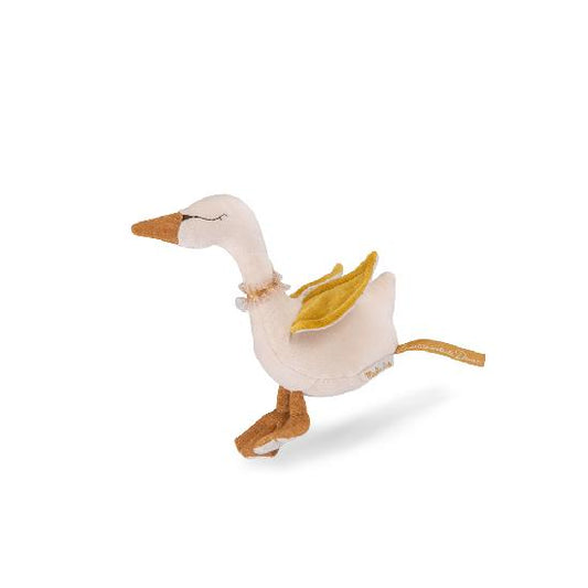 Petite Ecole De Danse - Swan Rattle, gold wings By Moulin Roty