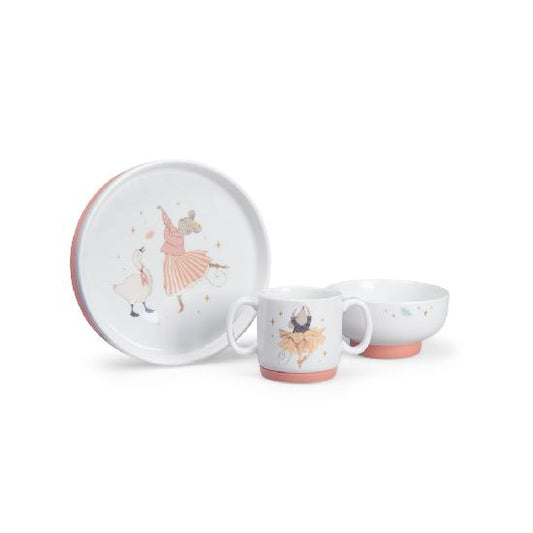 Petite Ecole de Danse - Porcelain Dish Set By Moulin Roty