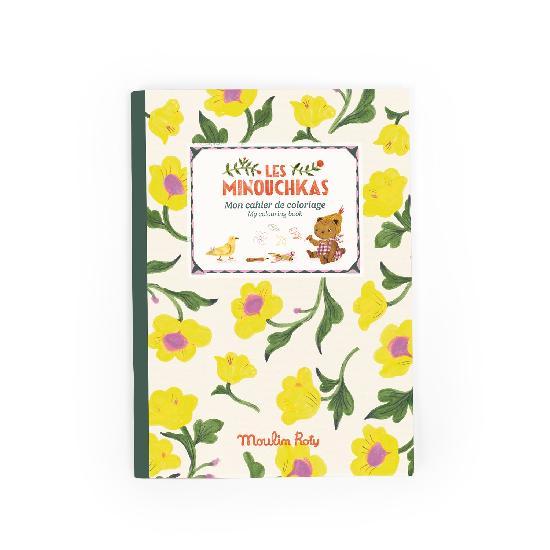 Les Minouchkas - Colouring Book By Lucile Michieli and Moulin Roty