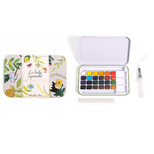 Le Botaniste - Watercolour Set  By Moulin Roty