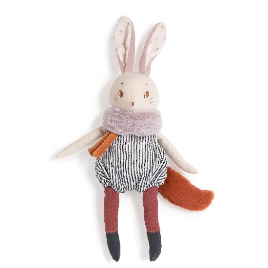 Apres la Pluie - Plume the Rabbit Soft Toy (44cm)  By Moulin Roty