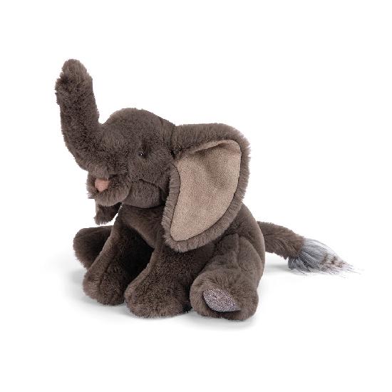 Tout Autour Du Monde - Elephant, Small Soft Toy  By Moulin Roty