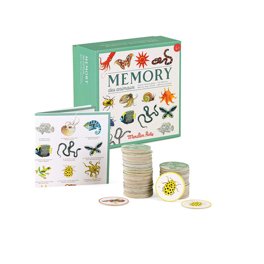 Tout Autour Du Monde - Animal Memory Game  By Moulin Roty