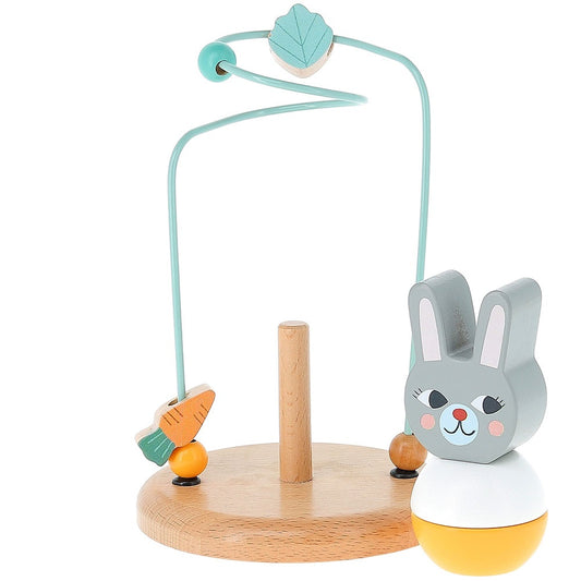 Michelle Carlslund - Early Learning Game, Rabbit By Vilac
