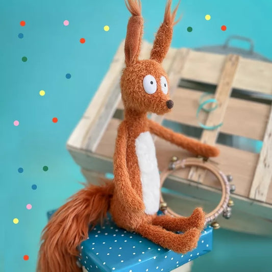 L'ecole des loisirs - Squirrel Soft Toy By Olivier Tallec & Moulin Roty