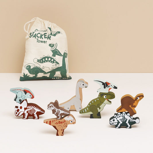 Baby and Toddler - Stacking - Jurassic Dinosaurs  By Le Toy Van