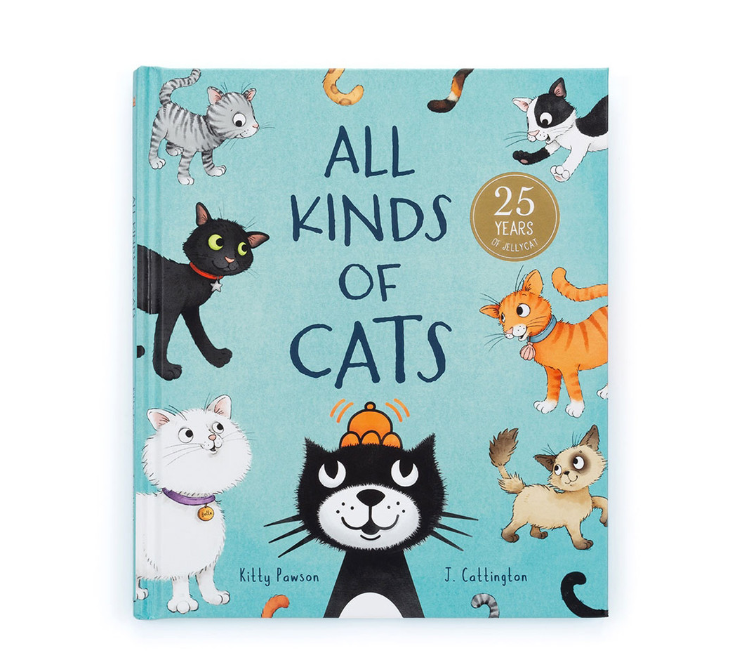 All Kinds of Cats Book by Jellycat