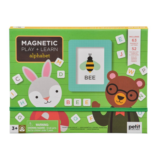 Alphabet Magnetic Play + Learn by Petit Collage