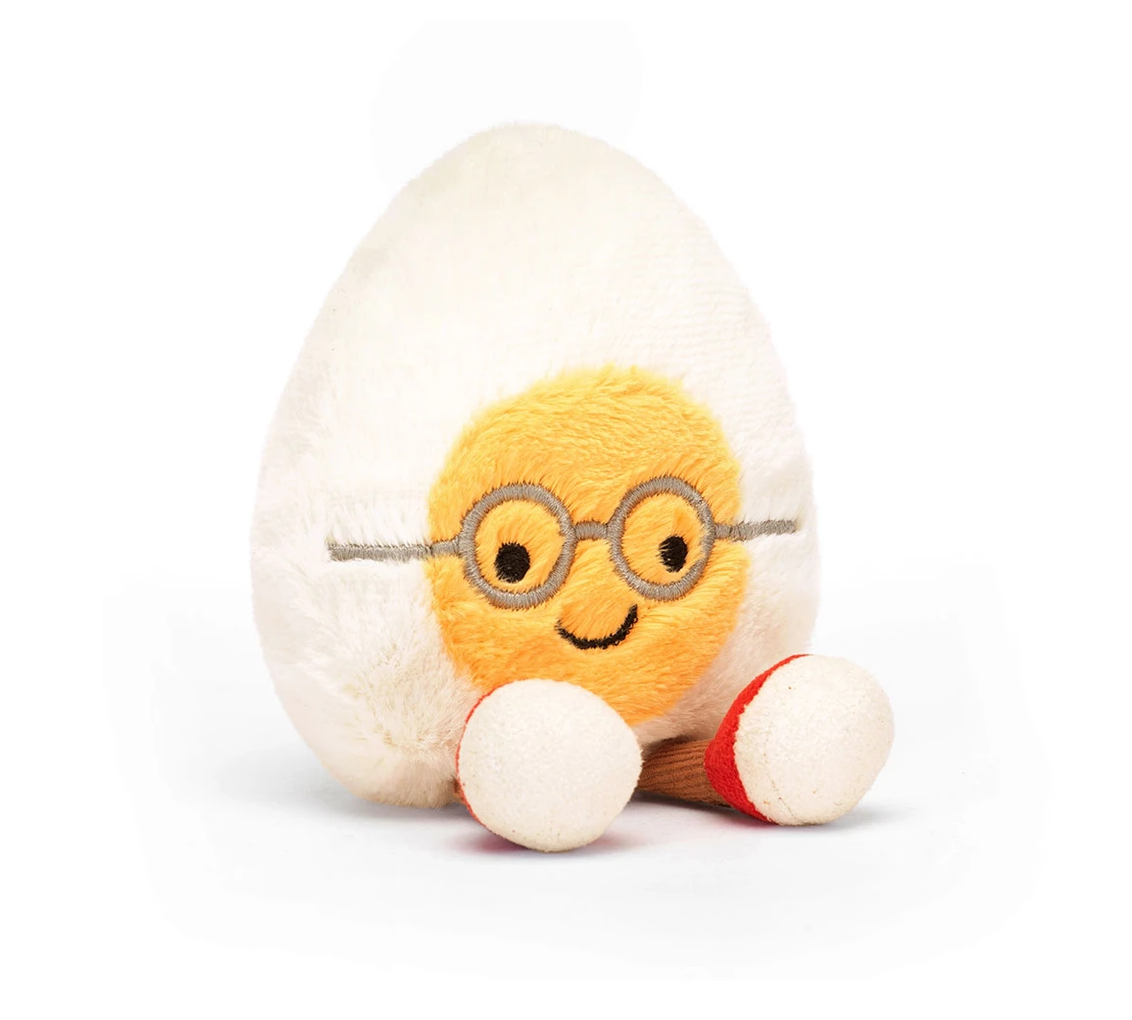 Amuseables Boiled Egg Geek by Jellycat