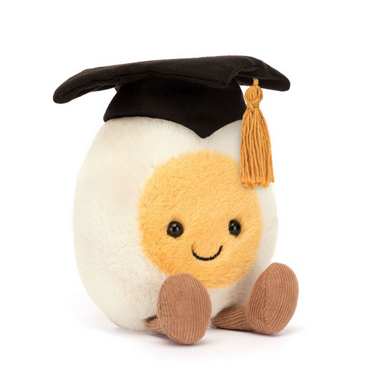 Amuseables Boiled Egg Graduation by Jellycat