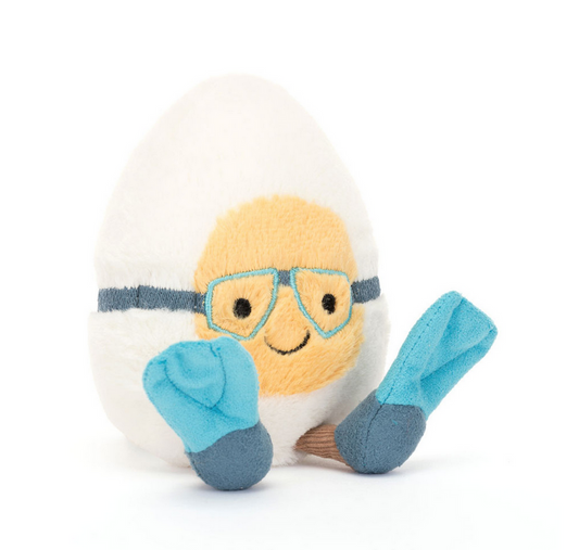 Amuseables Boiled Egg Scuba Outfit by Jellycat