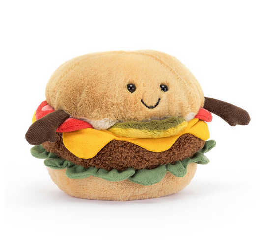 Amuseables Burger by Jellycat