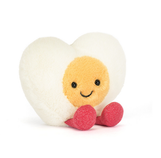 Amuseables Heart Boiled Egg by Jellycat