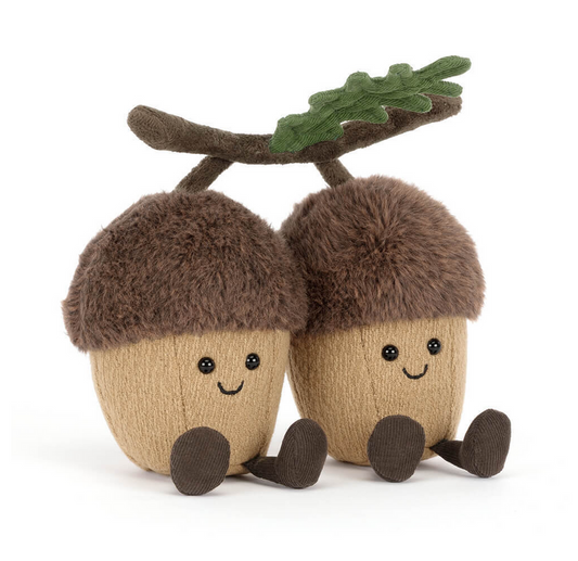 Amuseables Ort & Tum Acorns by Jellycat