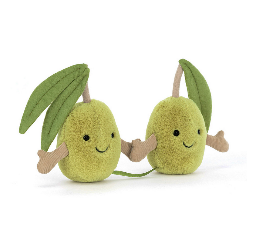 Amuseables Pair of Olives by Jellycat