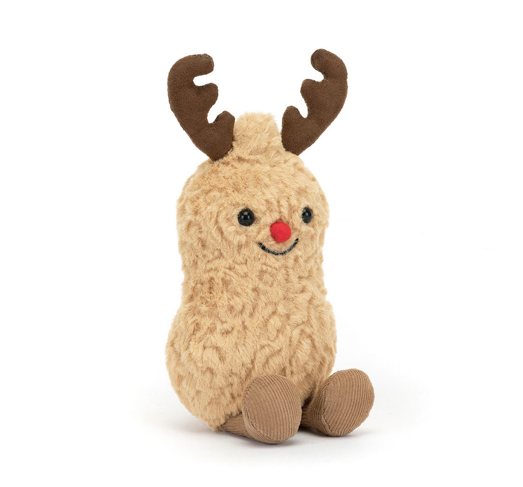 Amuseables Peanut Reindeer by Jellycat