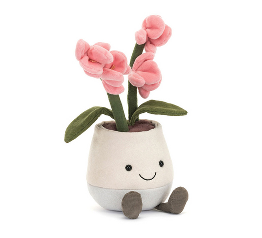 Amuseables Pink Orchid by Jellycat