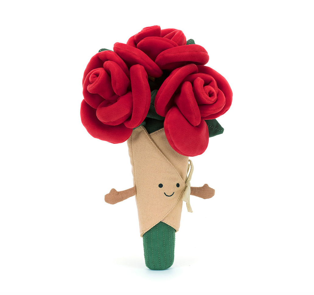 Coming Soon! Amuseables Rose Bouquet by Jellycat
