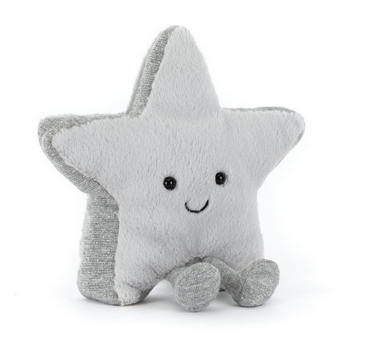 Amuseables Silver Star by Jellycat