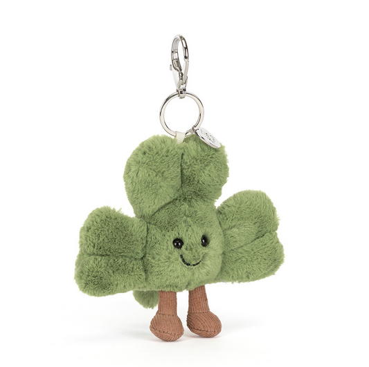 Amuseables Siofra Shamrock Bag Charm by Jellycat