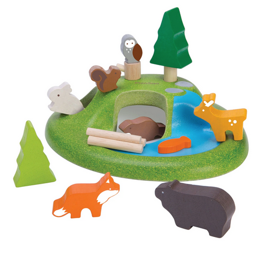 Animal Set by Plan Toys