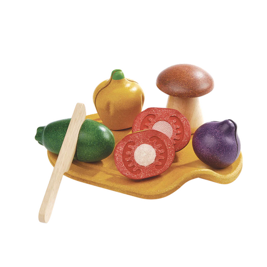 Assorted Vegetables Set by Plan Toys