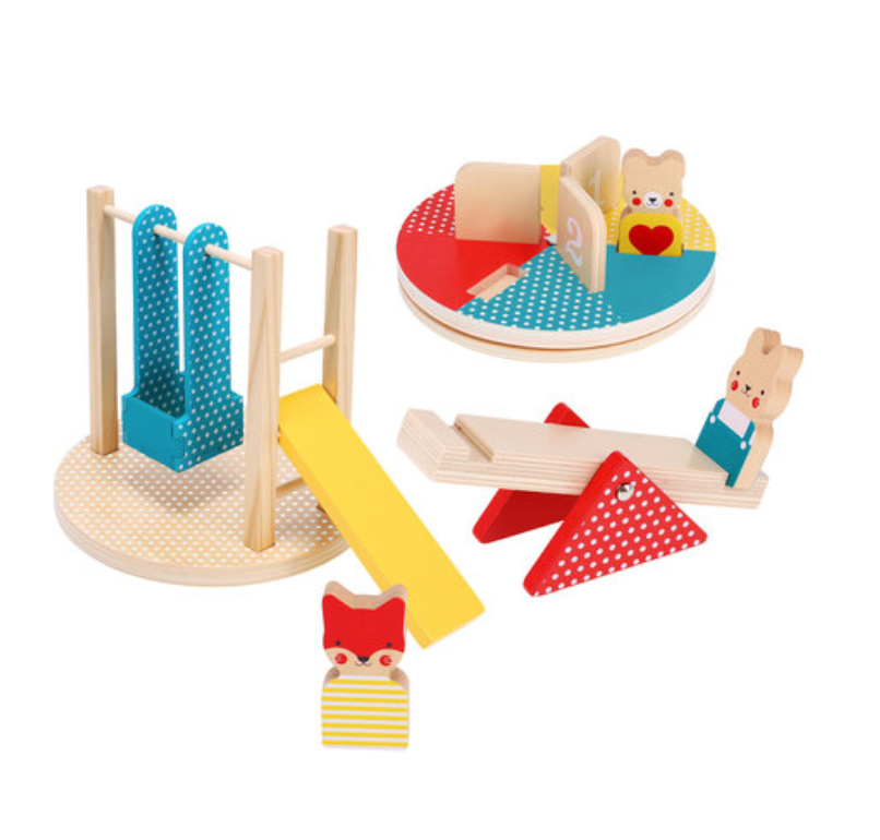 At the Park Wooden Play Set by Petit Collage