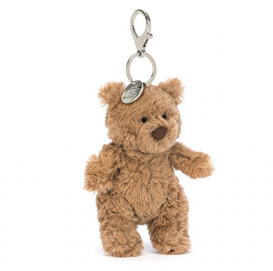 Bartholomew Bear Bag Charm by Jellycat