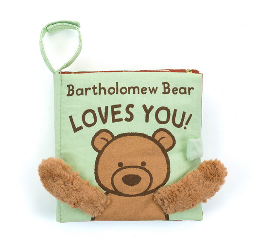 Bartholomew Bear Loves You Book by Jellycat