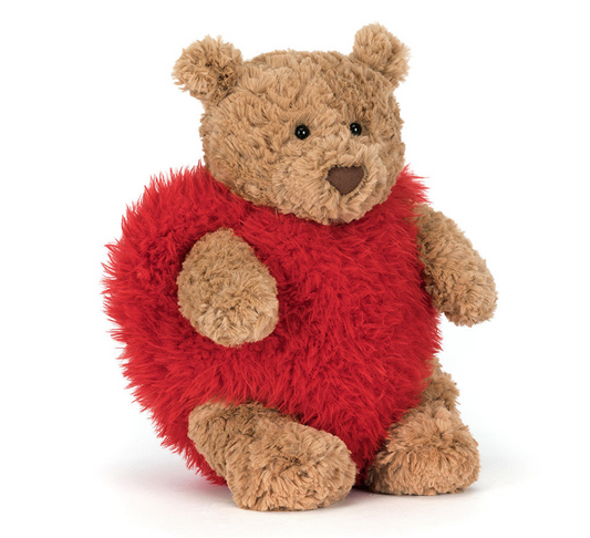 Bartholomew Bear 'Heartthrob' by Jellycat