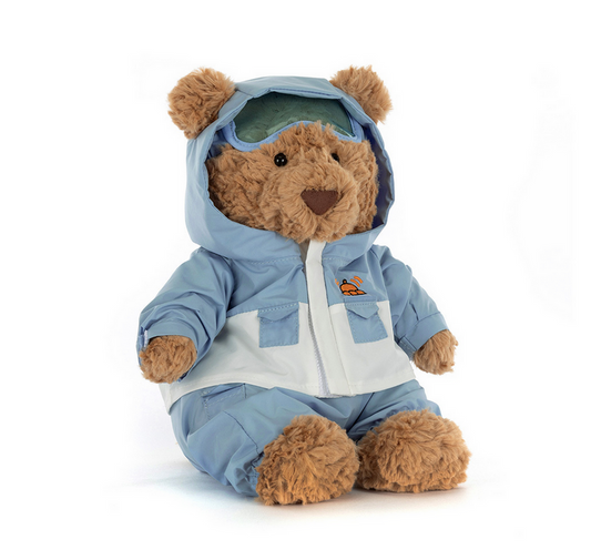 Coming Soon! Bartholomew Bear 'Snow Suit' by Jellycat