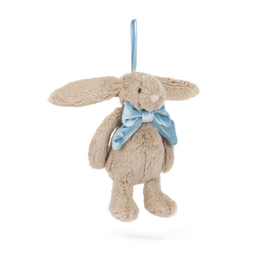 Coming Soon! Bashful Beige Bunny Decoration by Jellycat
