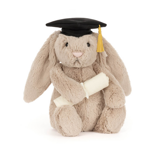 Bashful Bunny Graduation Outfit by Jellycat
