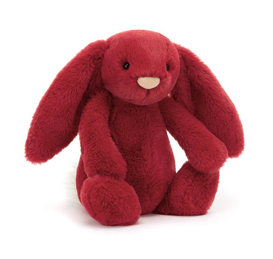 Coming Soon! Bashful Luxe Bunny Scarlett by Jellycat