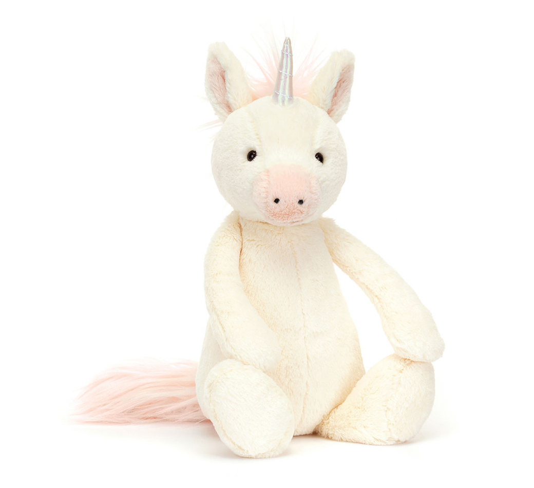 Bashful Unicorn Medium by Jellycat