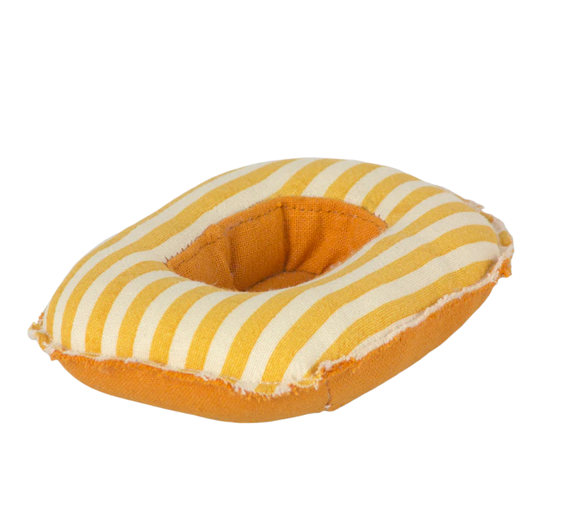 Beach Raft, Yellow Stripe by Maileg