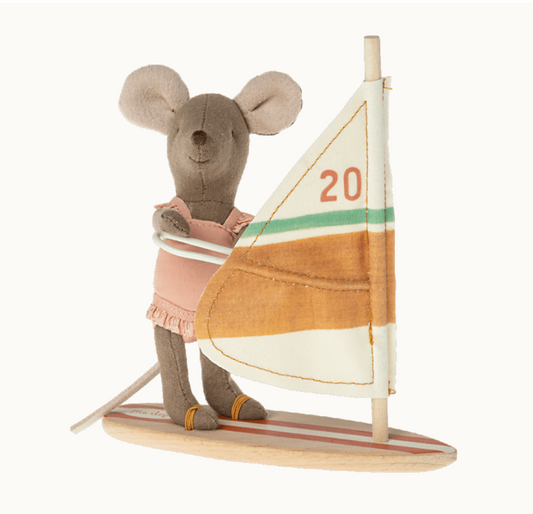 Beach mice, Surfer little sister by Maileg