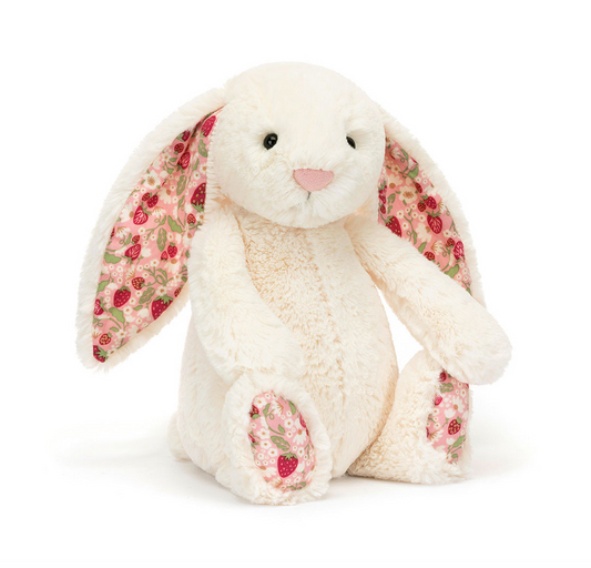 Blossom Cream Bunny 'Berry' Little by Jellycat