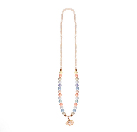 Boutique Pastel Shell Necklace by Great Pretenders