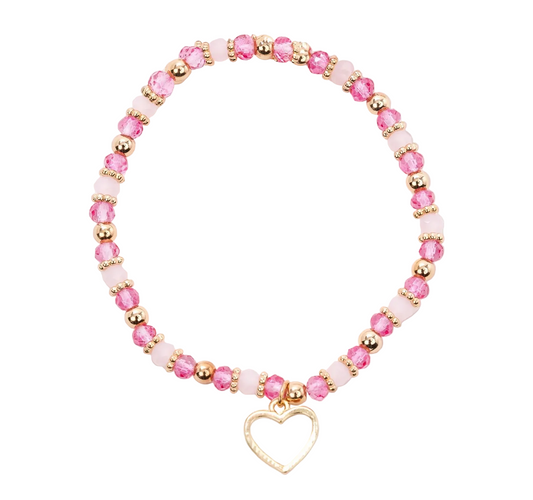 Boutique Precious Heart Bracelet by Great Pretenders