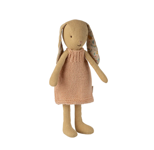 Bunny, Size 1 - Cream yellow - Knitted dress  by Maileg