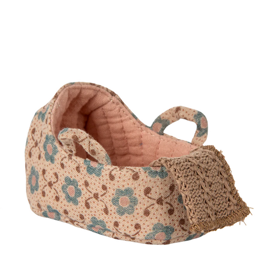 Carry cot, Baby mouse - Rose by Maileg