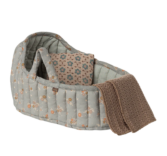 Carry cot, Large - Blue  by Maileg