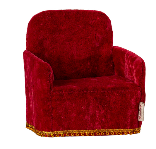 Chair, Mouse - Red   by Maileg