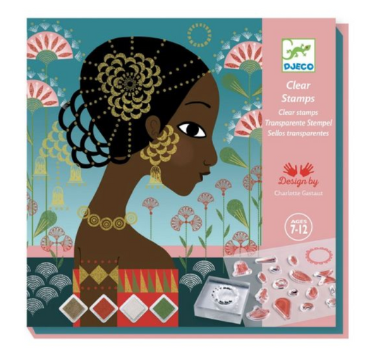 Clear stamps / Patterns and decorations by Djeco