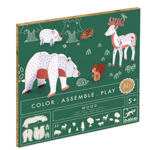 Color Assemble Play - Wood by Djeco