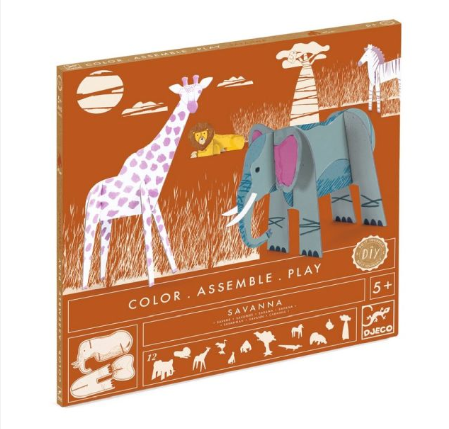 Color Assemble Play - Savanna by Djeco