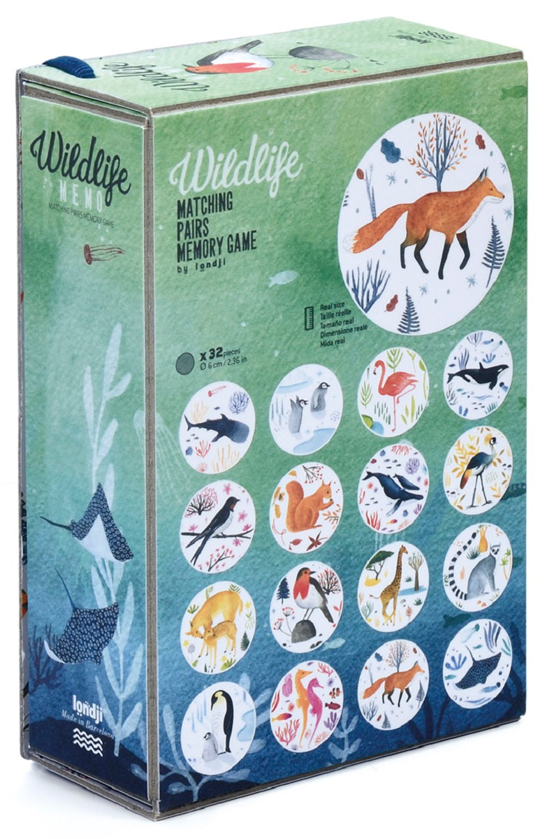 Memory Game - Nathalie Ouederni Wildlife  By Londji