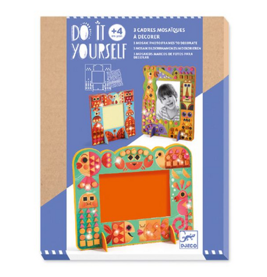 DIY / Mosaïcs Frames / Animal World by Djeco
