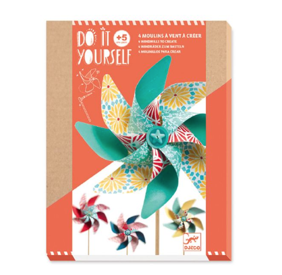DIY / Windmills / Sweet by Djeco